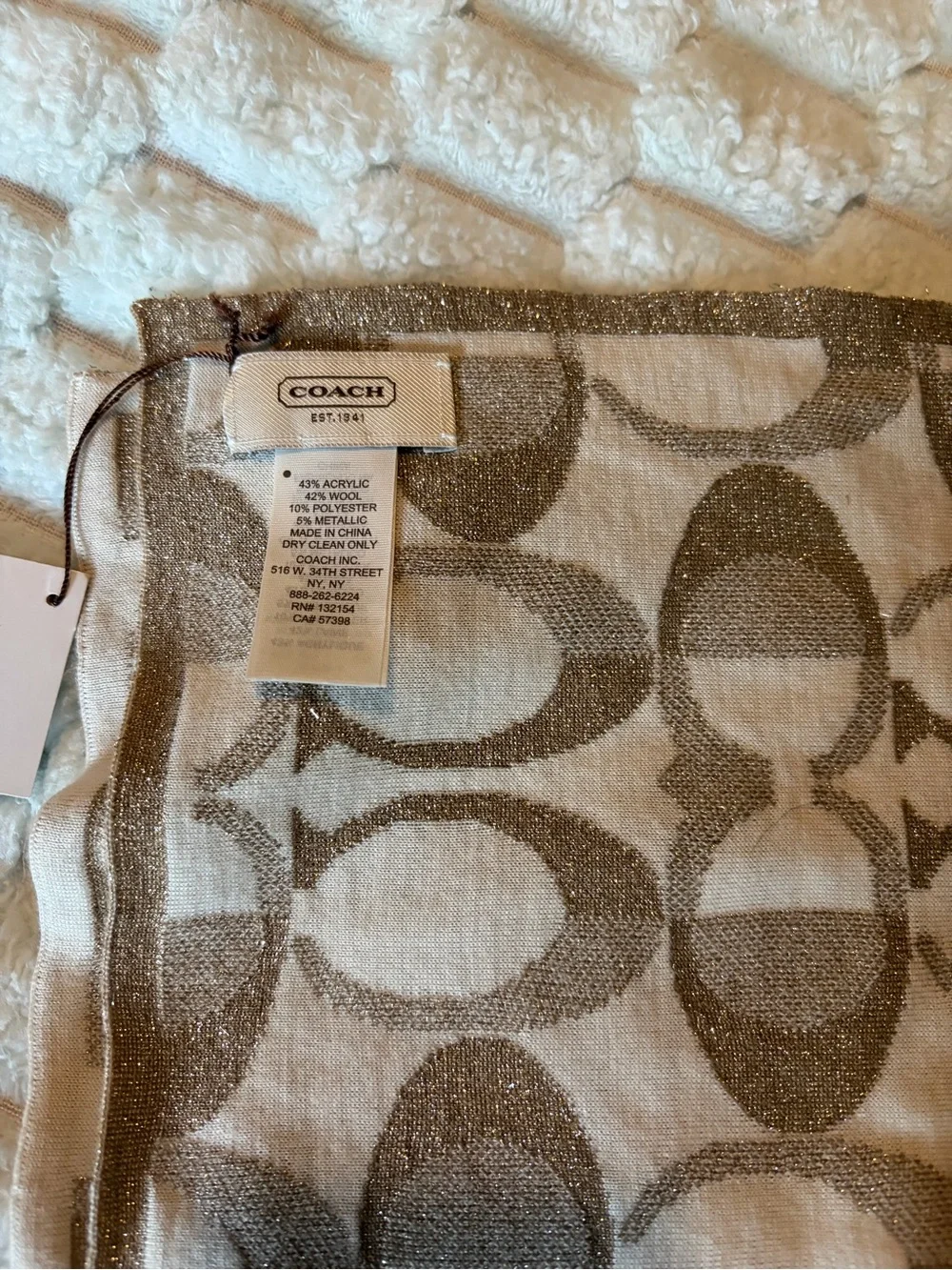 Coach signature pattern